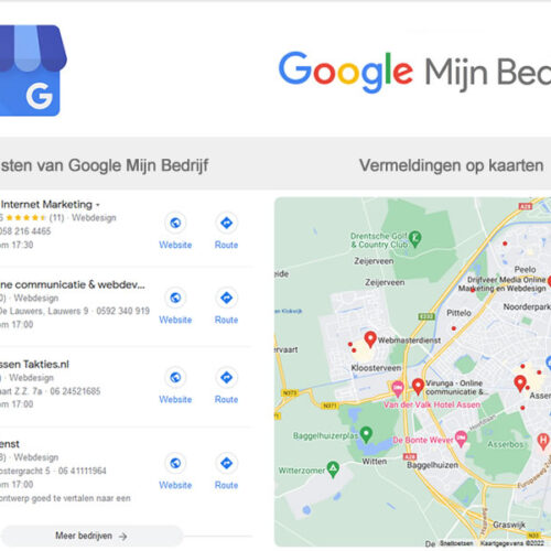 Lokaal vindbaar met Google Mijn Bedrijf vermeldingen
